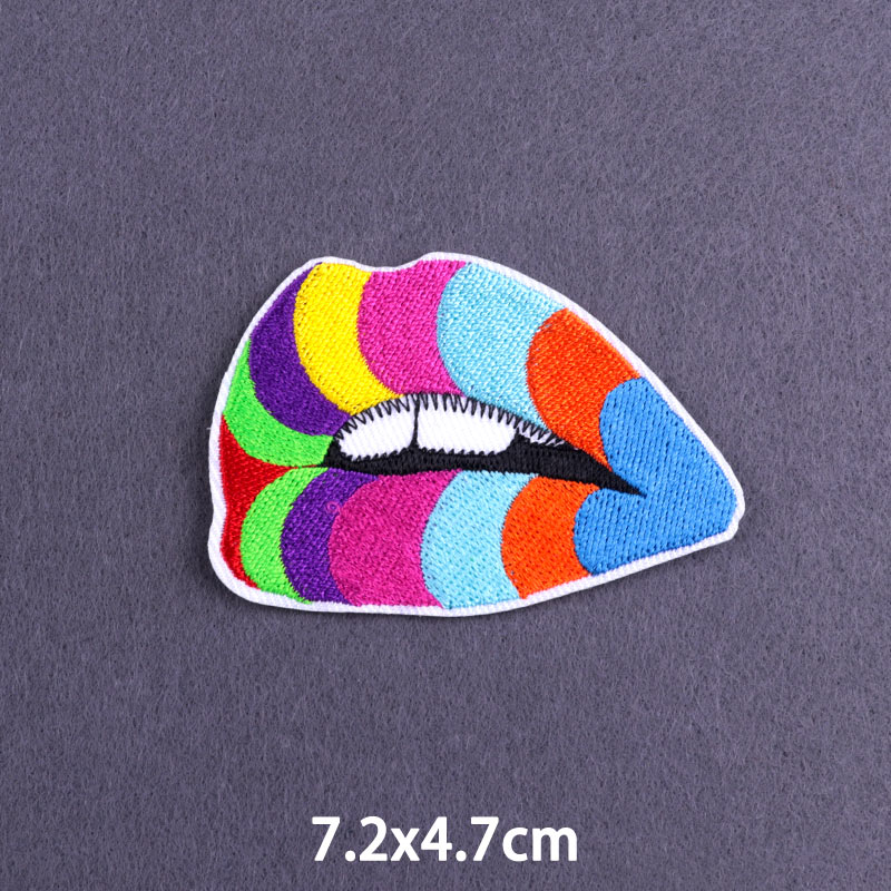 Tình Yêu Là Trái Tim Miếng Dán - đánh giá và giá Embroidery Lips