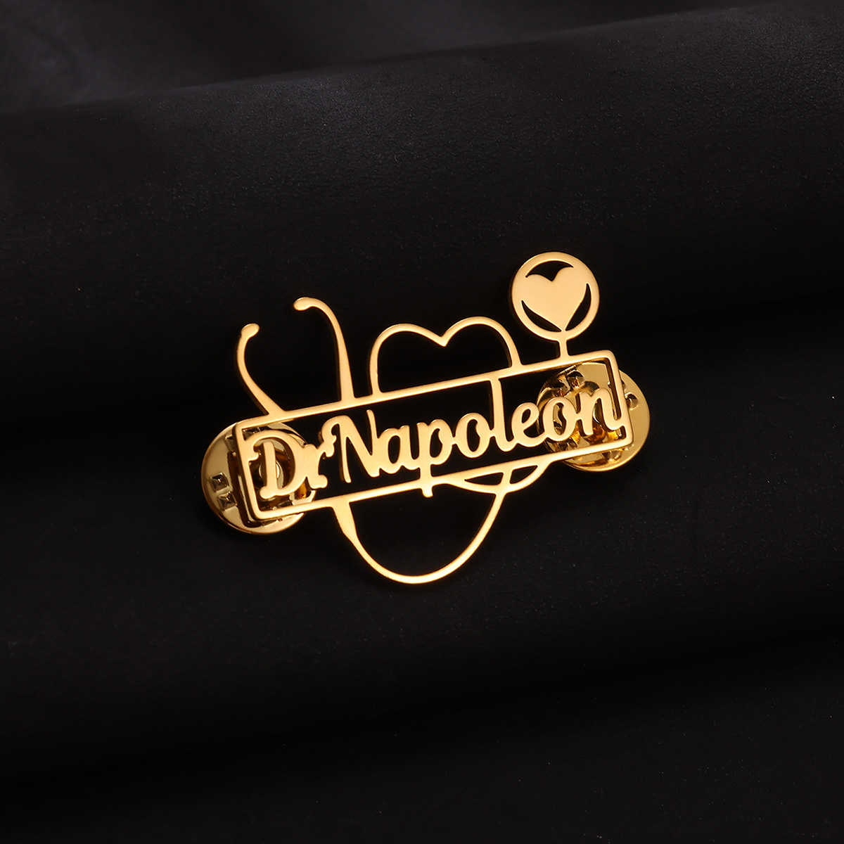 Custom Stethoscope Brooch Pers - đánh giá và giá Embroidery Name