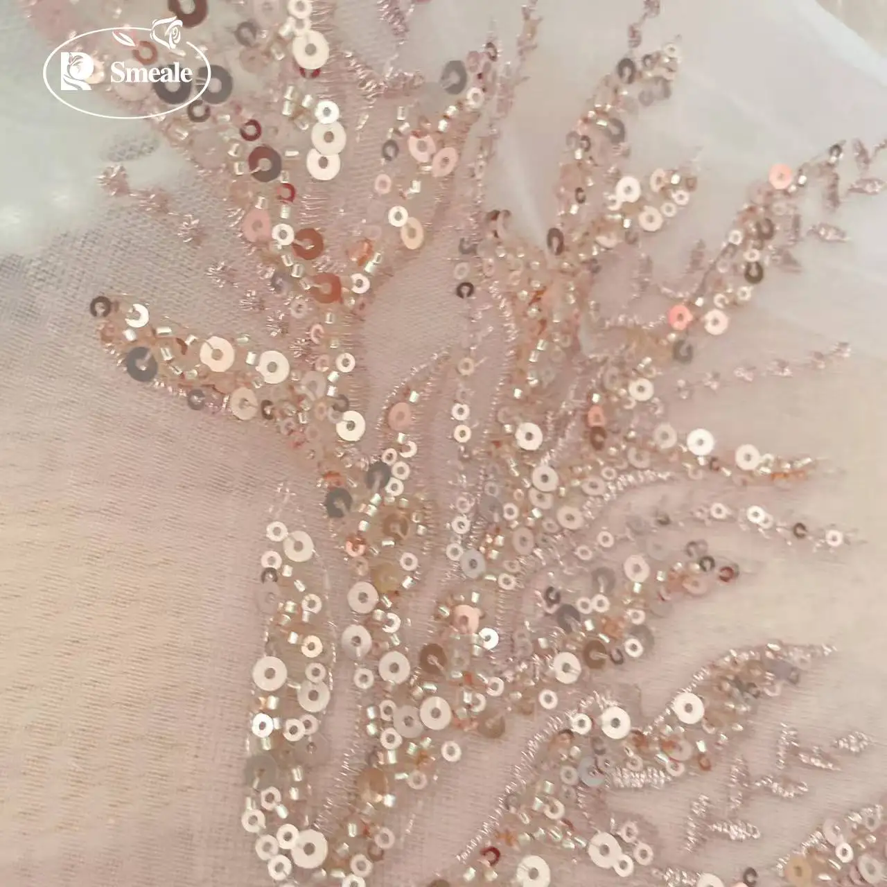 5Pair-2Pair.Rose Gold Sequin T - đánh giá và giá Embroidery Gold