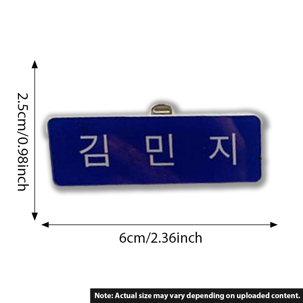 Personalized name badges and c - đánh giá và giá Embroidery Name