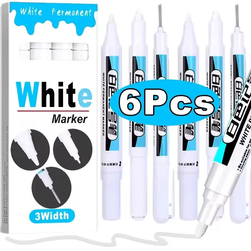 0.7/1.0/2.5MM White Permanent  - đánh giá và giá Embroidery Art Painting