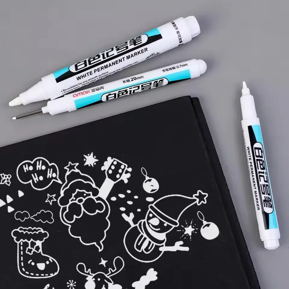 0.7/1.0/2.5MM White Permanent  - đánh giá và giá Embroidery Art Painting