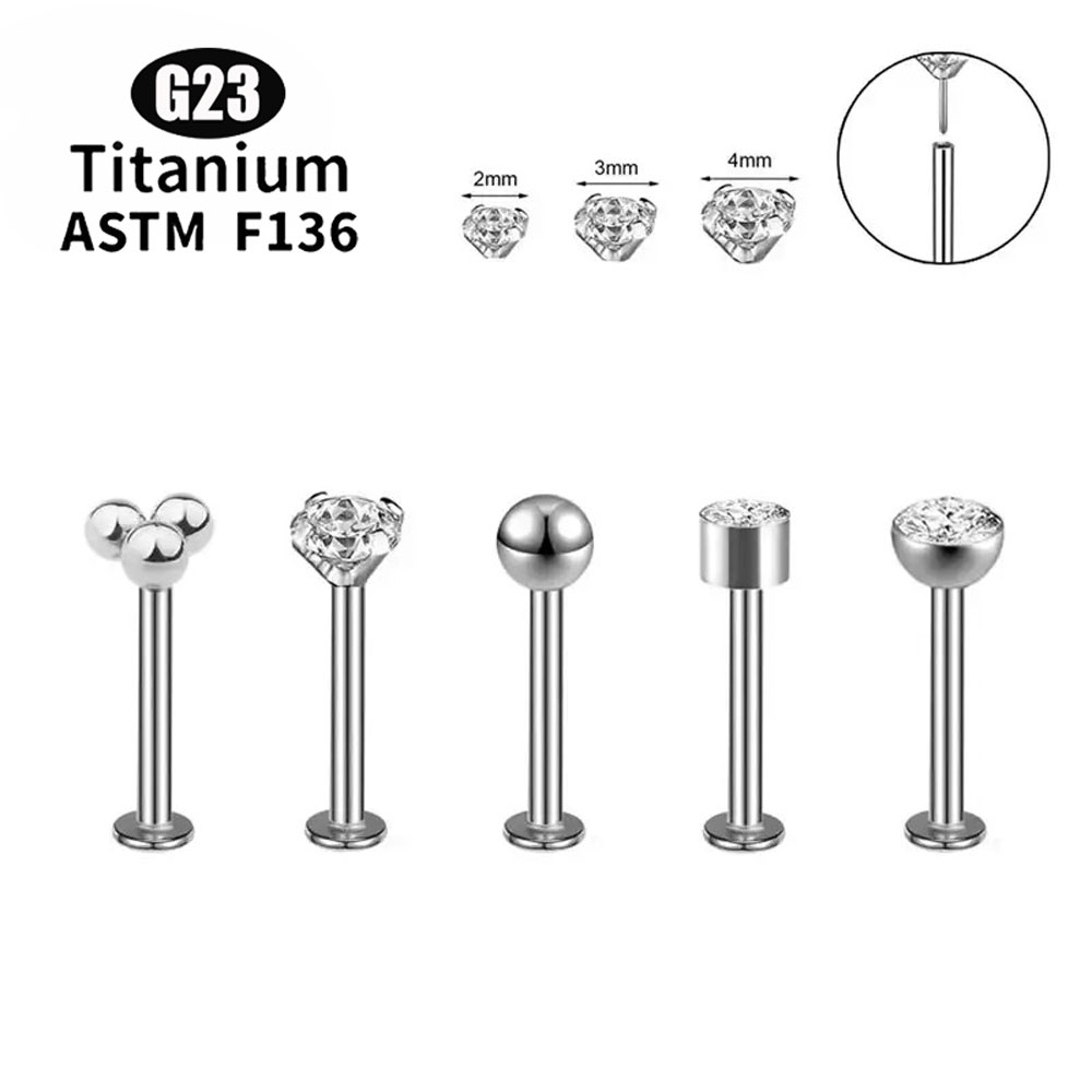 ASTM F136 Titanium Push Pin 5A - đánh giá và giá Embroidery Lips