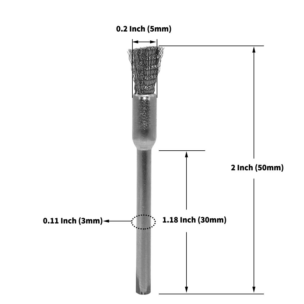 Steel Cleaning End Brushes Pen - đánh giá và giá Embroidery Art Painting