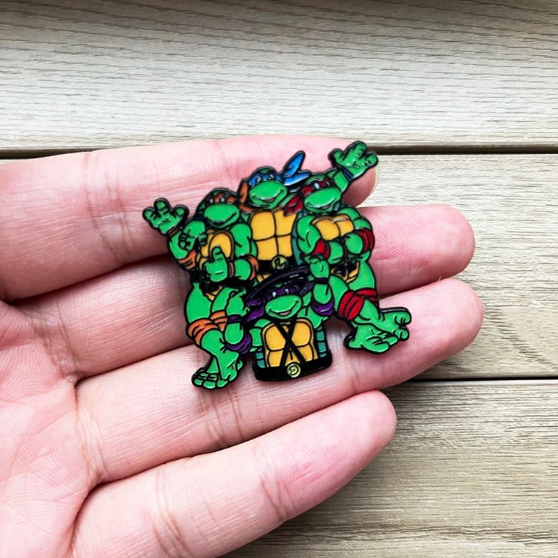 Cartoon Teenage Mutant Ninja T - đánh giá và giá Embroidery Fish