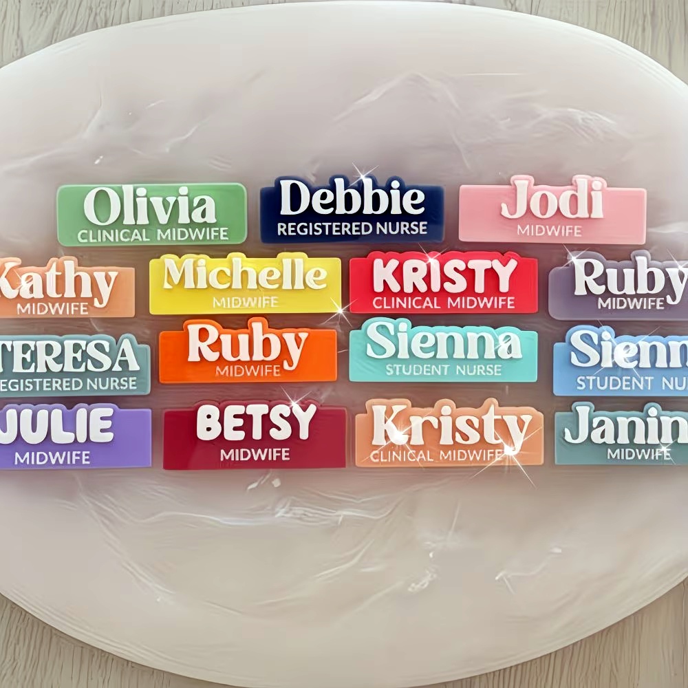 Custom Name Brooch Personalize - đánh giá và giá Embroidery Name