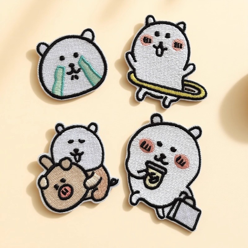 4pcs Cute Cartoon Anime Joke B - đánh giá và giá Embroidery Patches