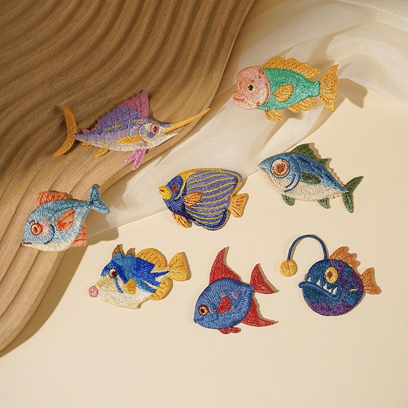 Dolphin Jellyfish Summer Sea F - đánh giá và giá Embroidery Fish