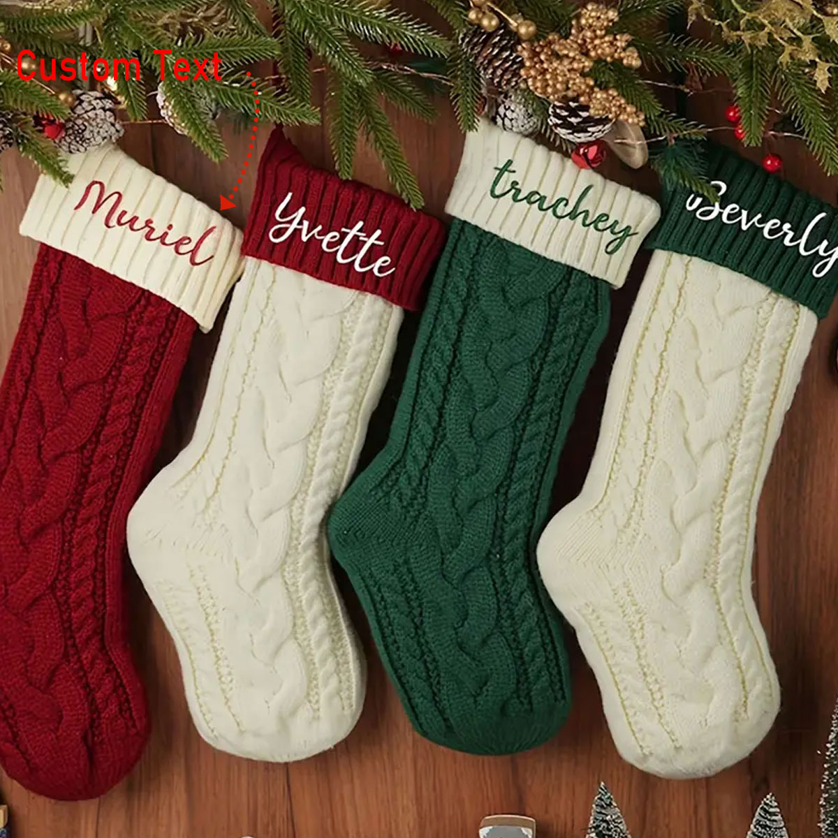 One Vintage Personalized Chris - đánh giá và giá Embroidery Xmas