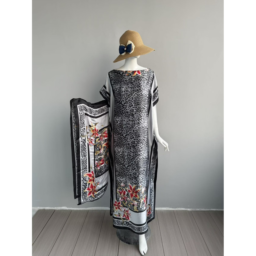 New Plus Size Baju Kaftan Wome - đánh giá và giá Embroidery Baju