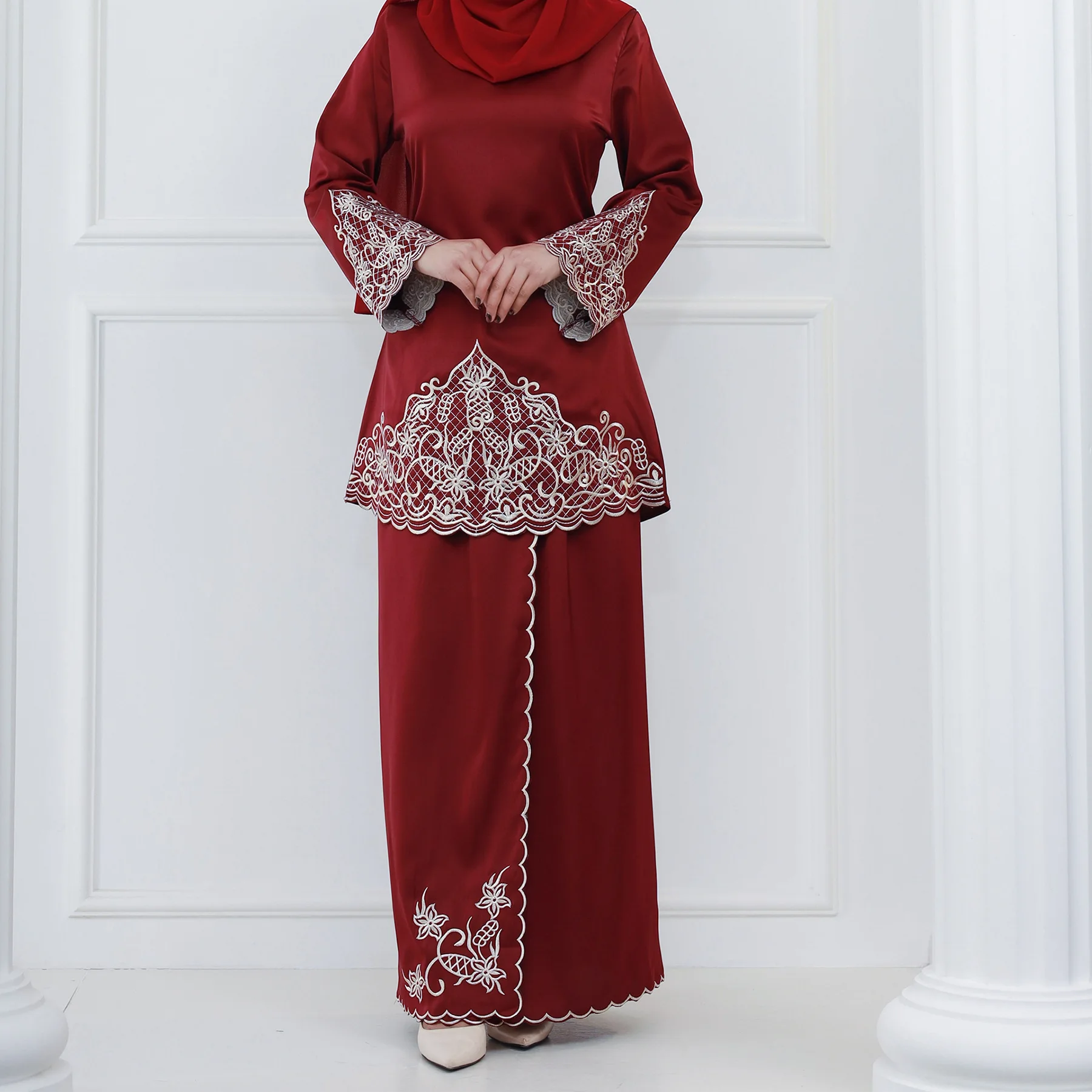 Turkey Ramadan Muslim Sets Wom - đánh giá và giá Embroidery Baju