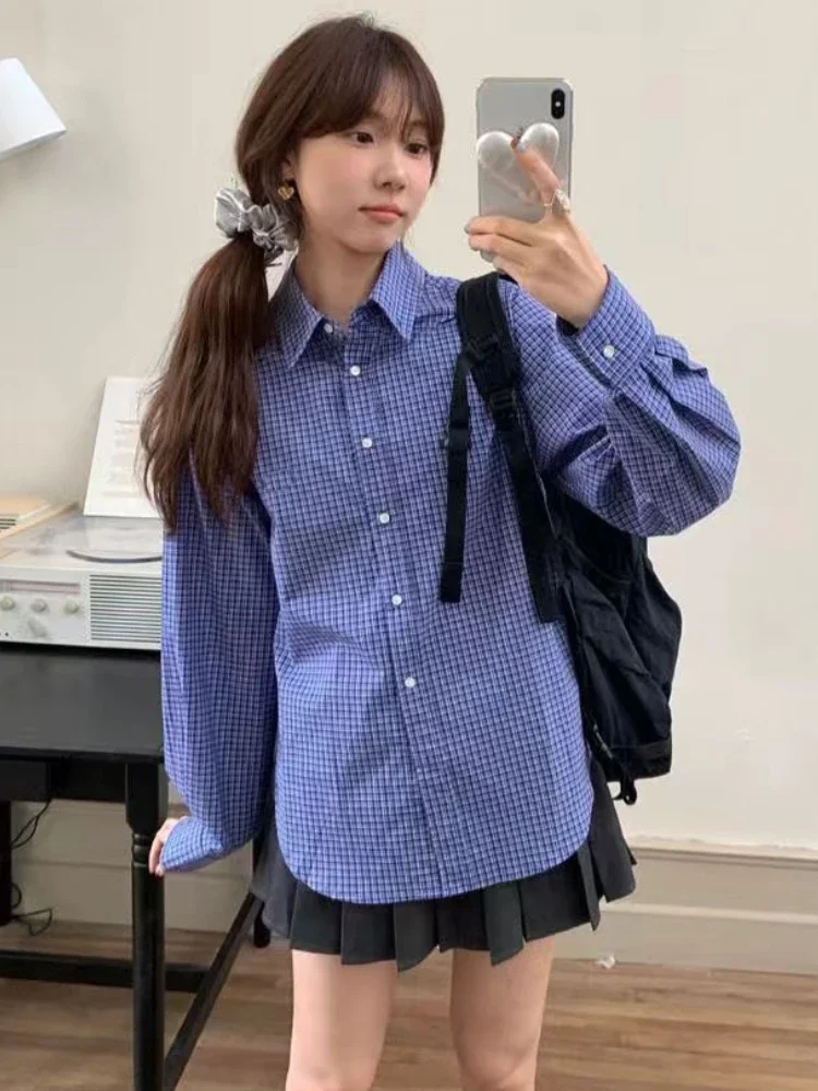 Vintage Blue Plaid Shirts for  - đánh giá và giá Embroidery Jersey