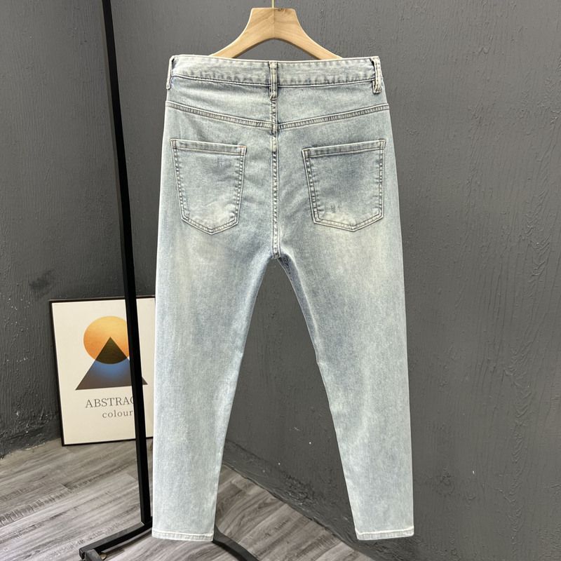 New Stylish Men's Denim Jeans  - đánh giá và giá Embroidery On Jeans