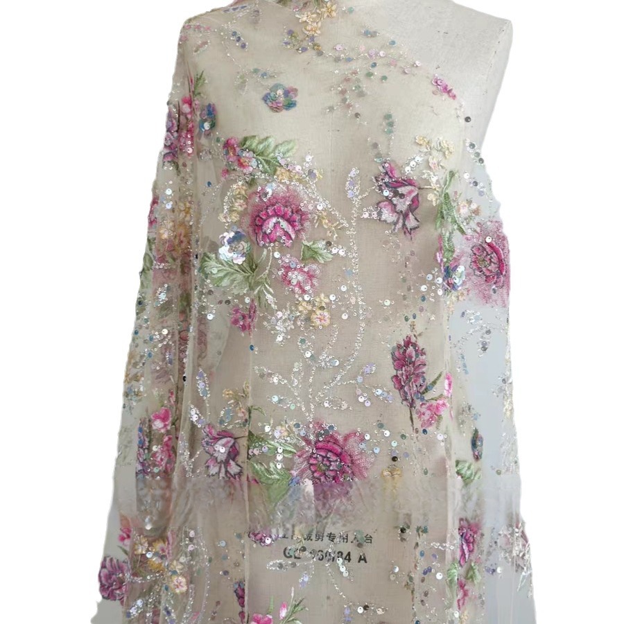 1M 120Cm Wide Luxury Beaded La - đánh giá và giá Embroidery Jersey