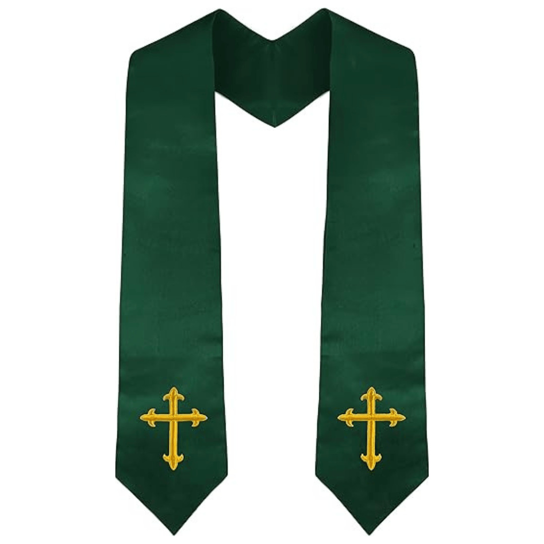 Reversible Clergy Stole Double - đánh giá và giá Embroidery Gold