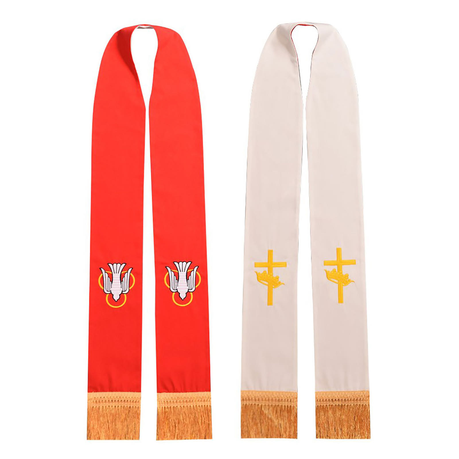 Reversible Clergy Stole Double - đánh giá và giá Embroidery Gold