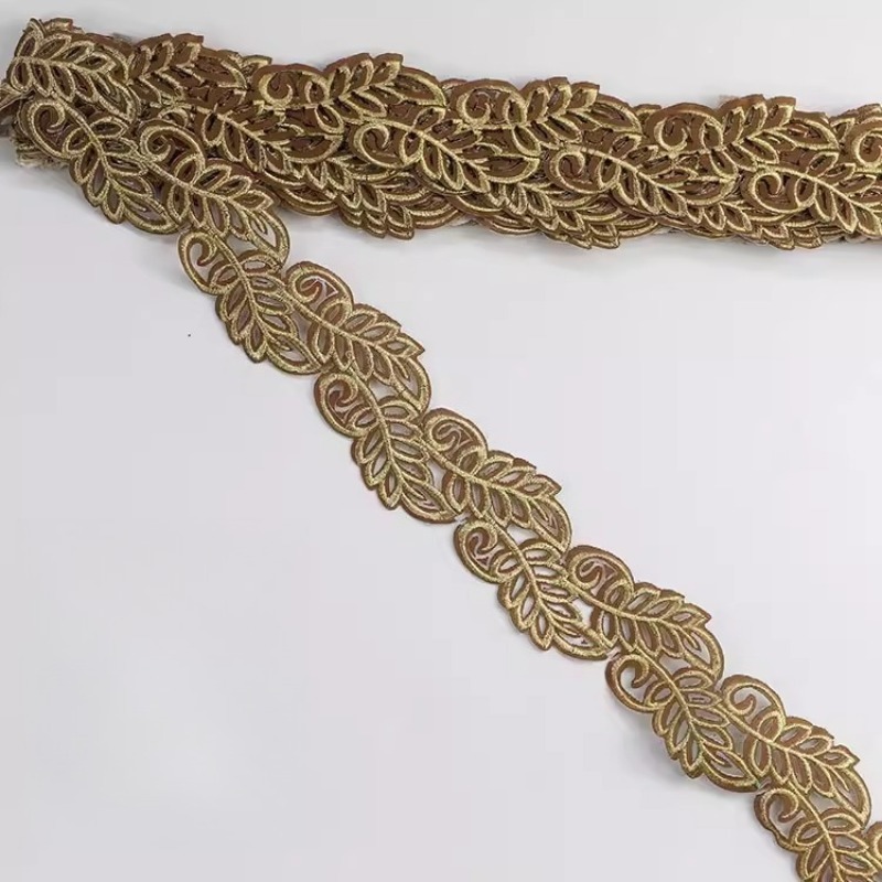 New Exquisite Light Gold Silve - đánh giá và giá Embroidery Gold