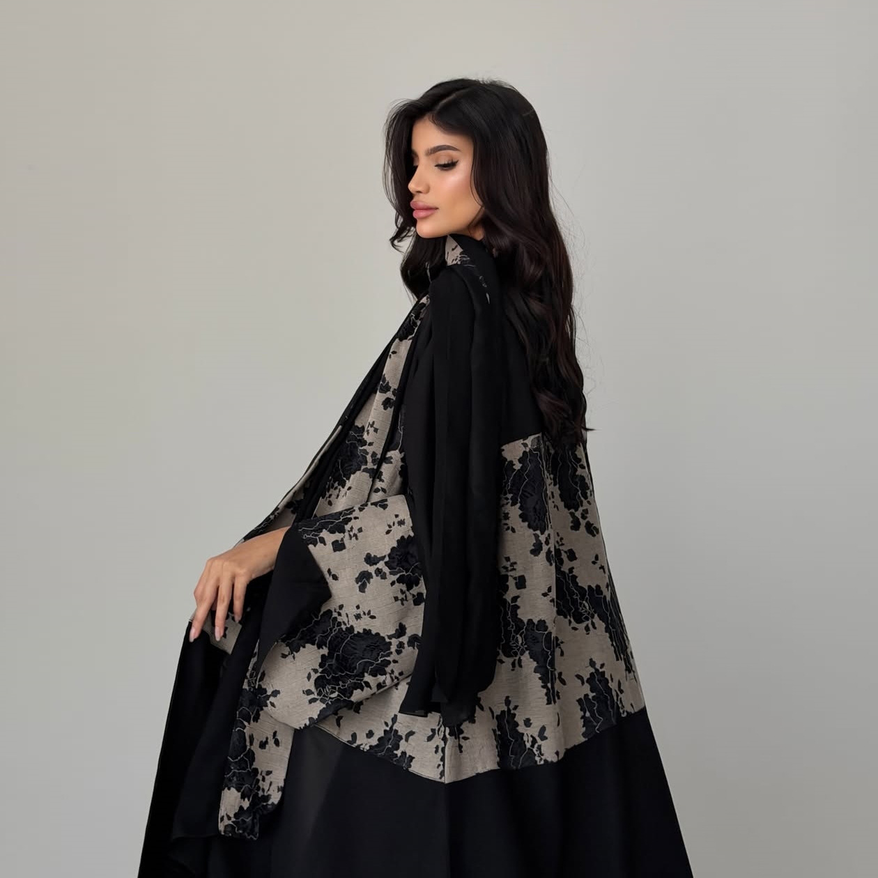 Women Eid Abaya Hijab 2 Piece  - đánh giá và giá Embroidery Hijab