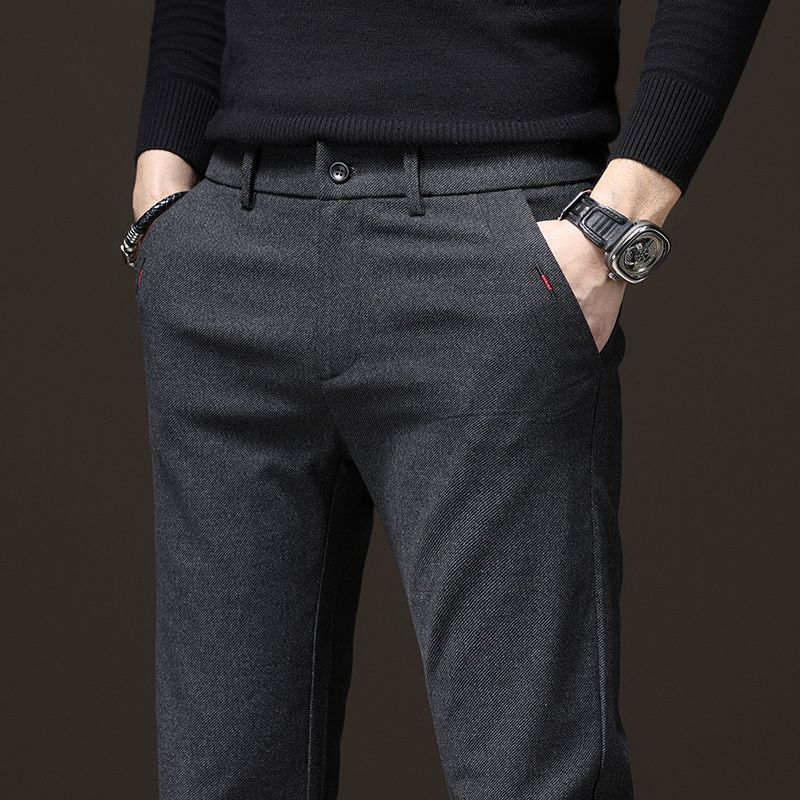 Spring Autumn Men's Casual Pan - đánh giá và giá Embroidery Jersey